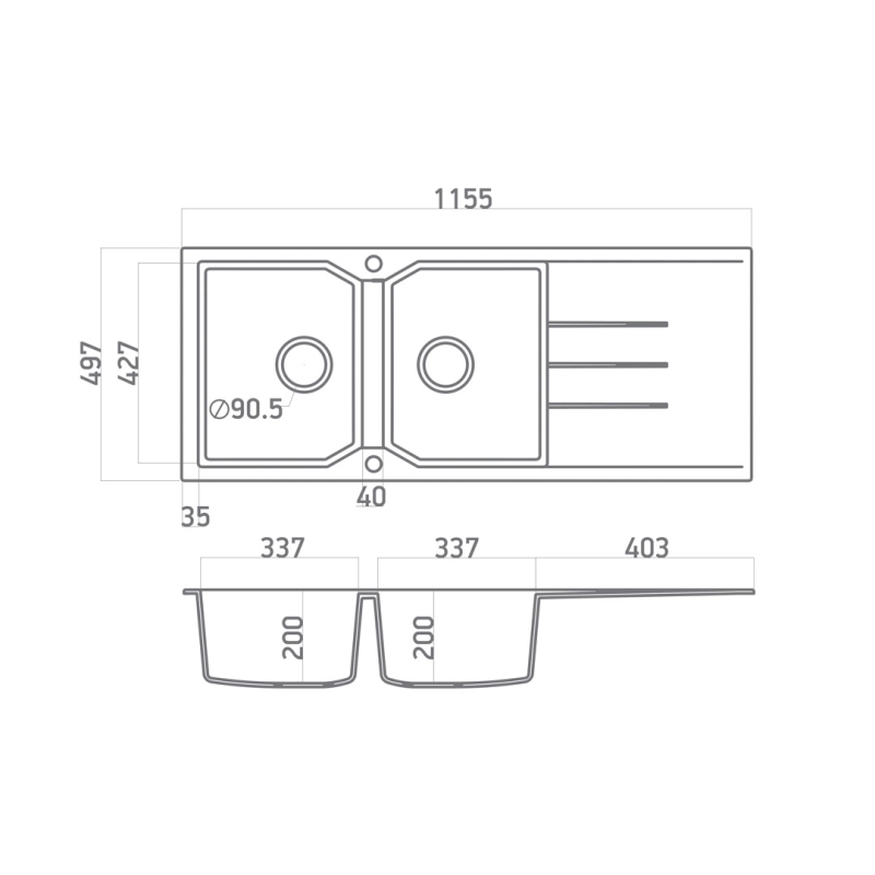 ULTRA GRANITE 800 (116Χ50) - Image 2